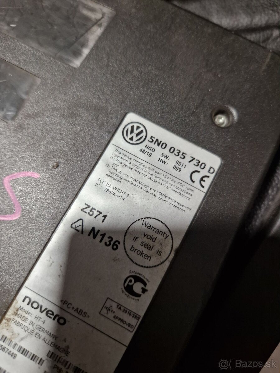 RJ bluetooth Škoda, Volkswagen - 6