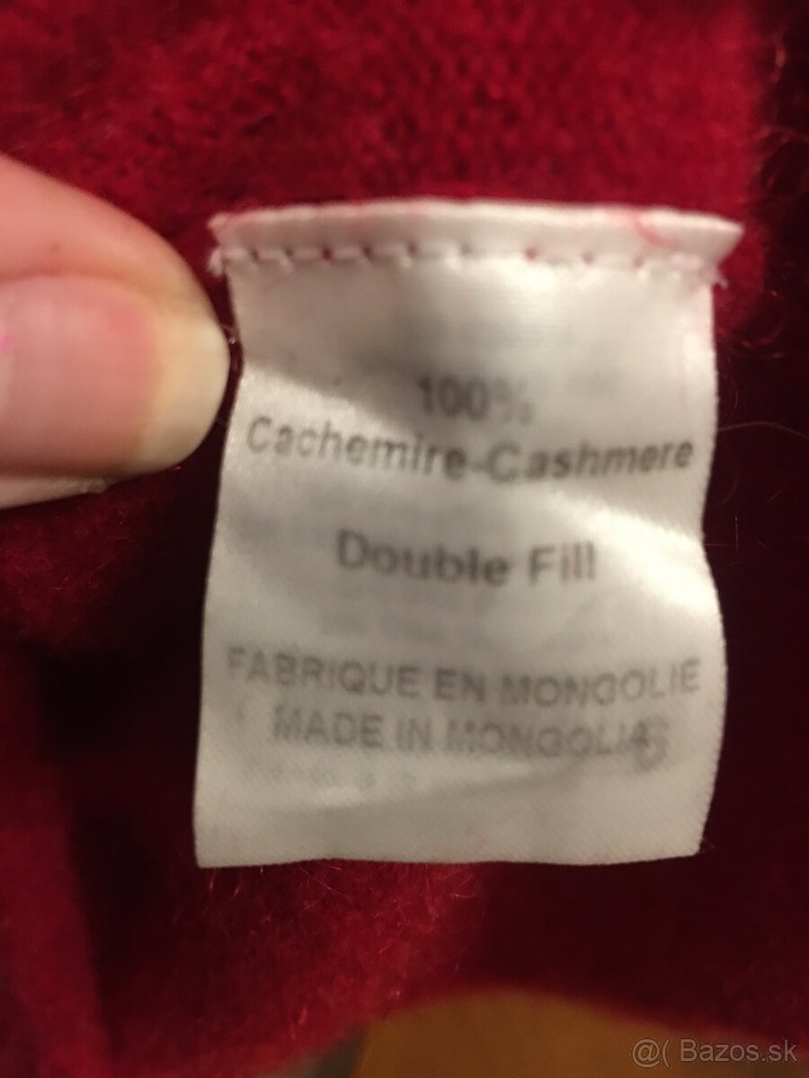 100%KASMIROVY kamienkovy damsky sveter S/M - 6