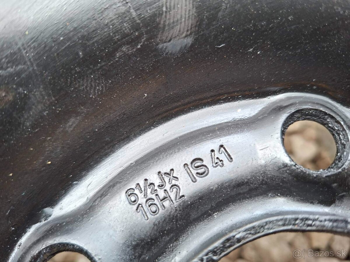 Plechové disky Opel/Chevrolet R16, 5x115 - 6