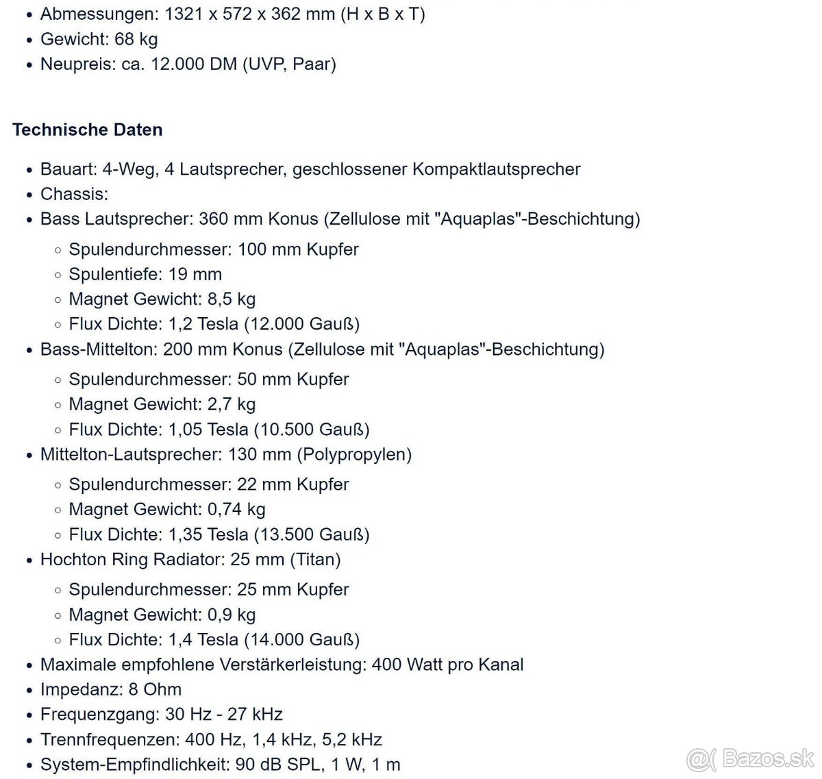 JBL 250Ti Classic Edition - 6