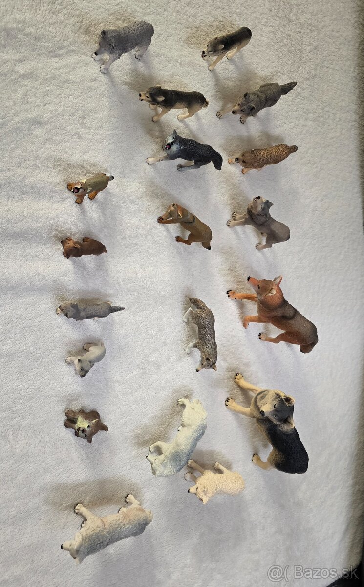 Vlky Schleich a Papo - 6