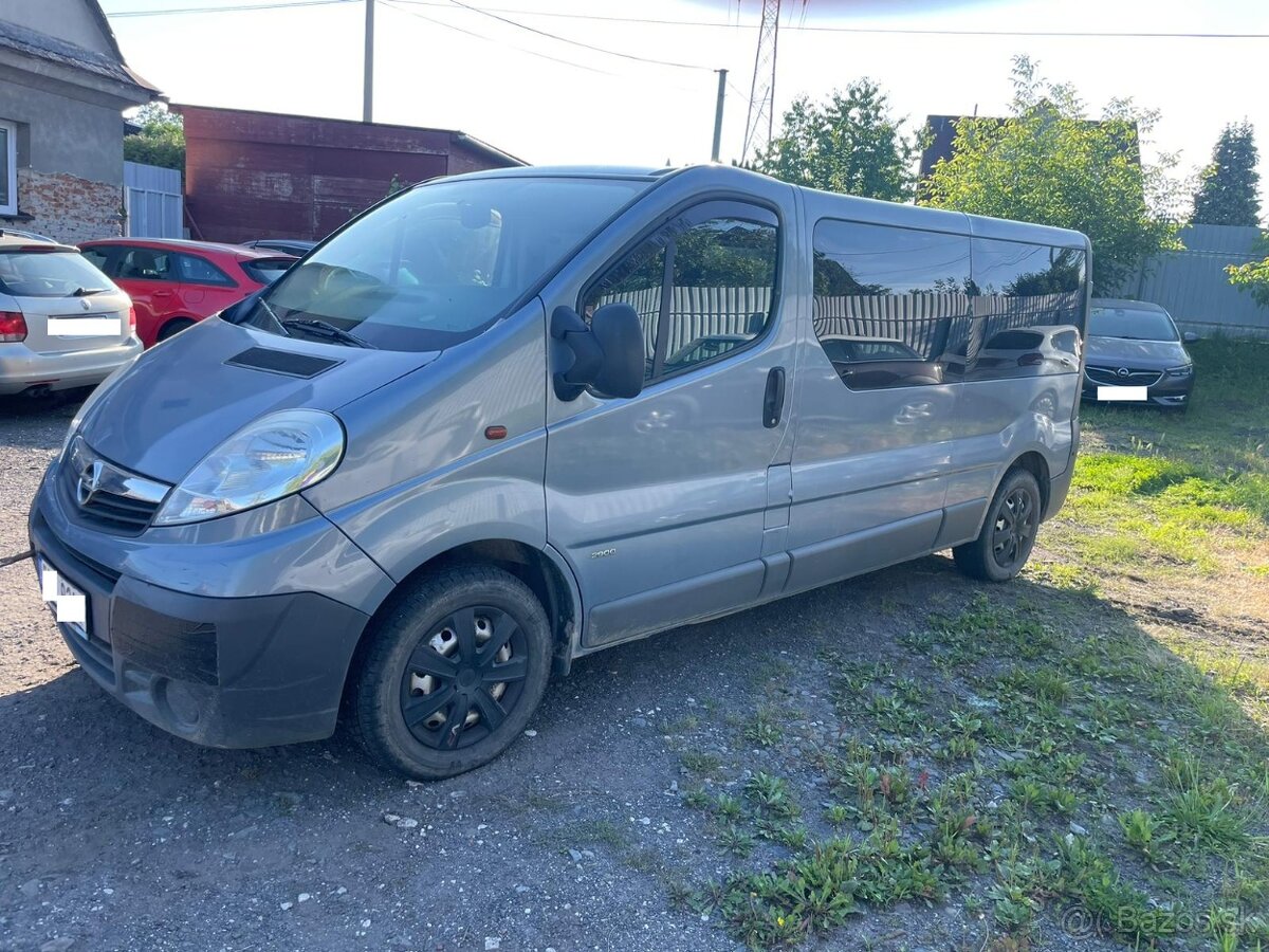 Opel Vivaro 2.0D 84kw, r.2008, 5míst, klima, automat - 6