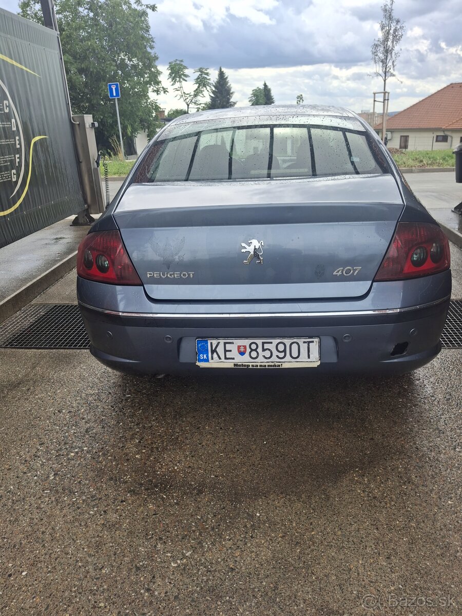 Predám peugeot 407 2.0 hdi 2500eur. - 6