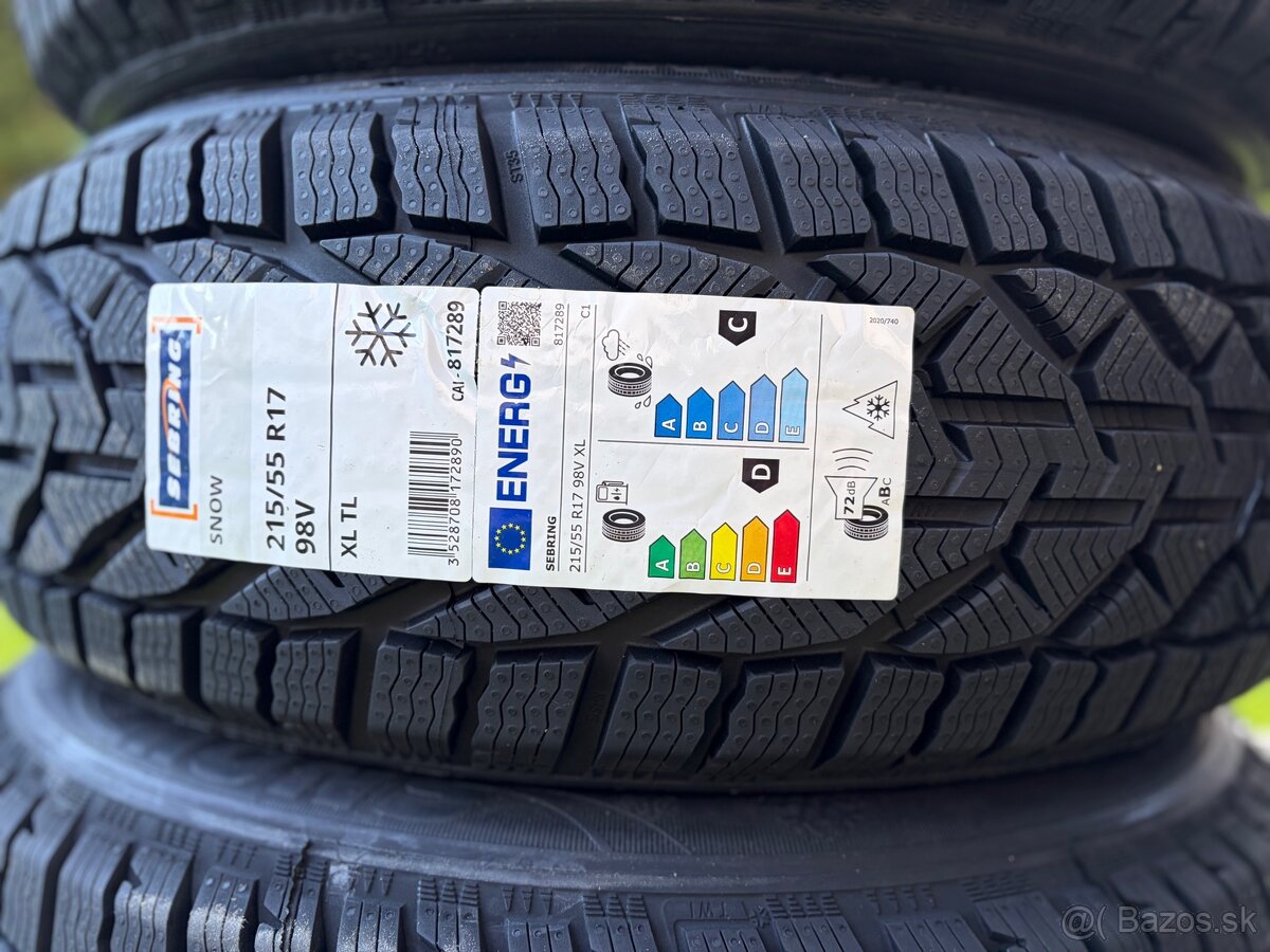 č.20 Zimná sada R17 SKODA SUPERB / NOVÉ PNEU - 6
