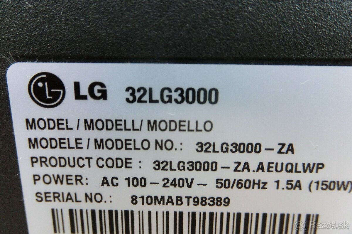 Lcd televízor LG 32LG3000 . - 6