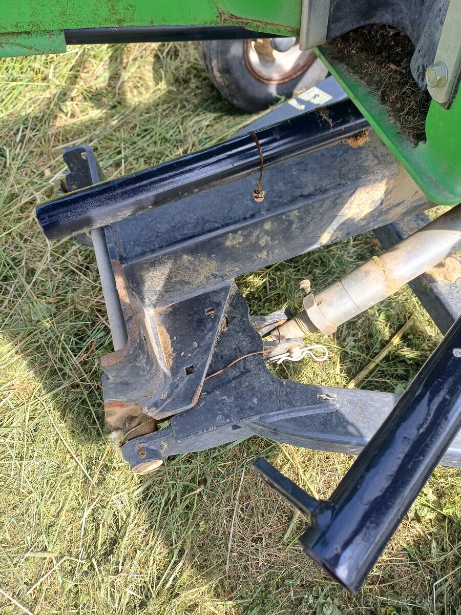 Zhrňovač sena, hrabačka, riadkovač sena, dvojrotor, deutz - 6