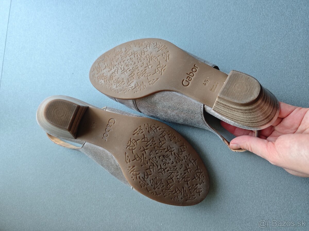 Dámske kožené sandále Gabor - 6