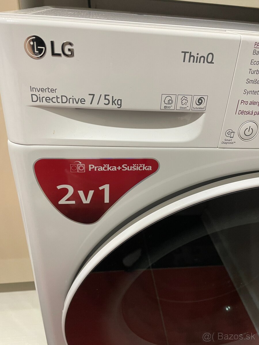 LG Práčka so sušičkou 2v1 slim - 6
