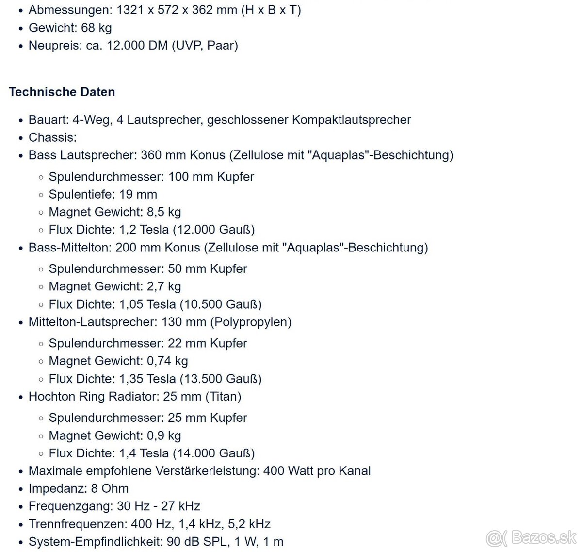 JBL 250Ti Classic Edition - 6