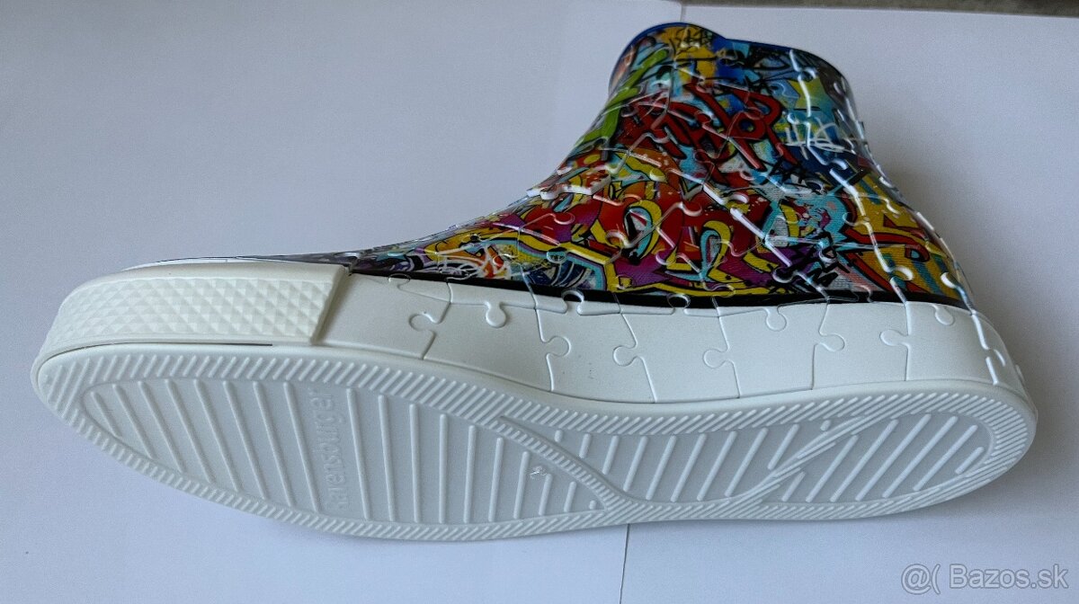 3D Puzzle Teniska Graffity - 6