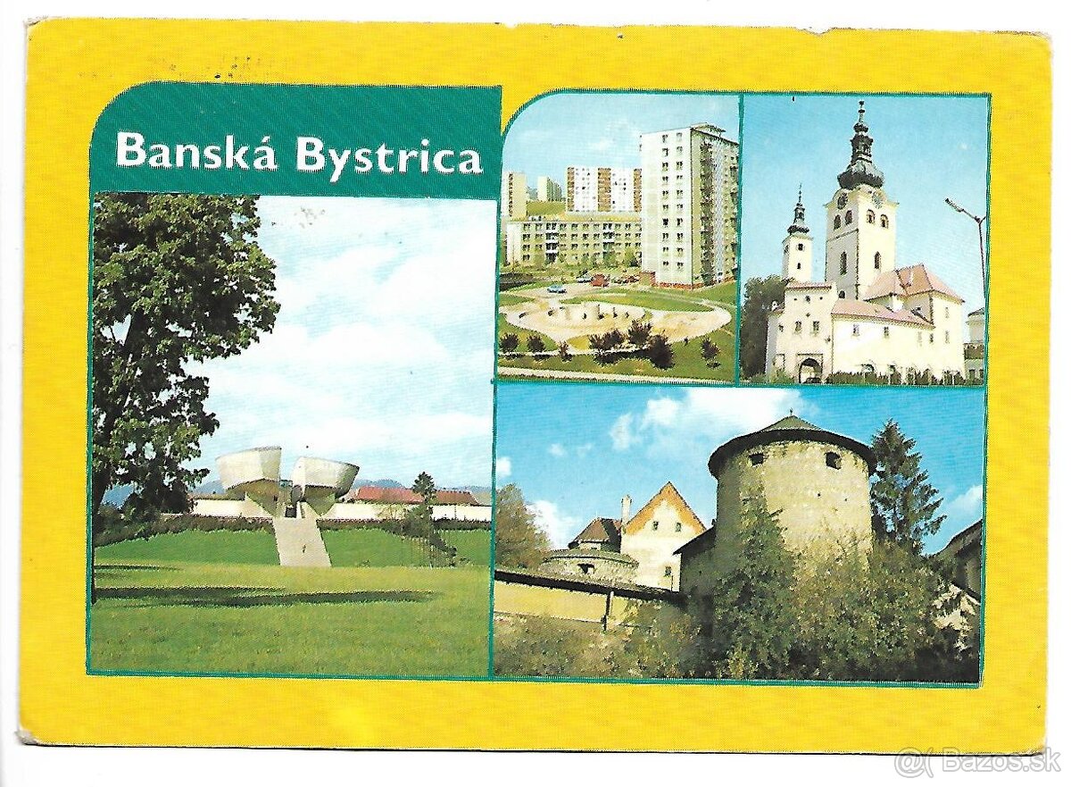 Banská Bystrica (1-10) - prejdené poštou - 6