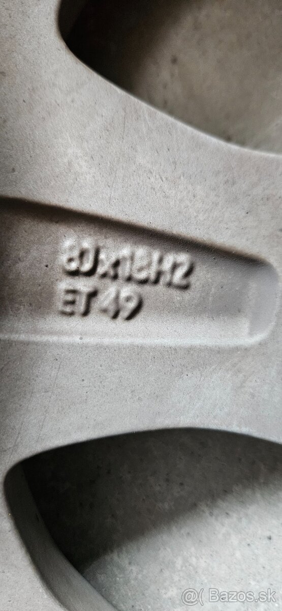 Predám disky BBS original Volvo Nebula - 6