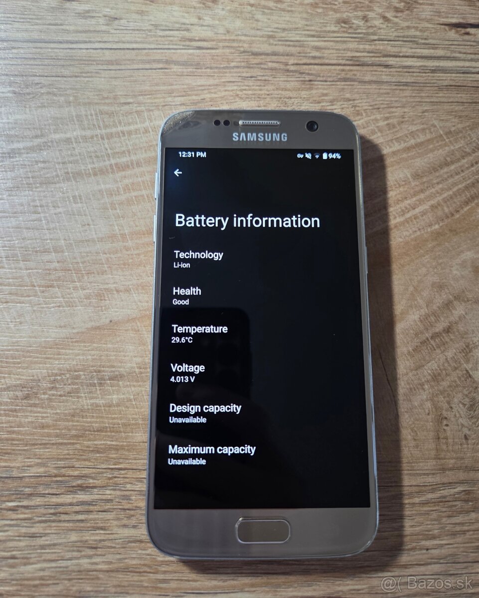 Samsung Galaxy S7 Gold Android 14 Custom ROM - 6