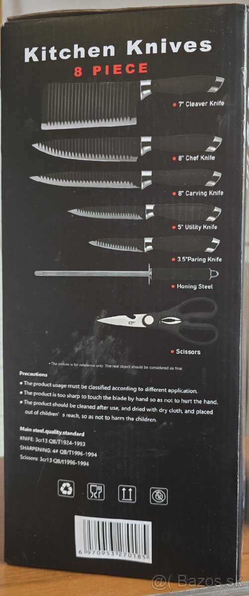 Sada nožov so stojanom - 6