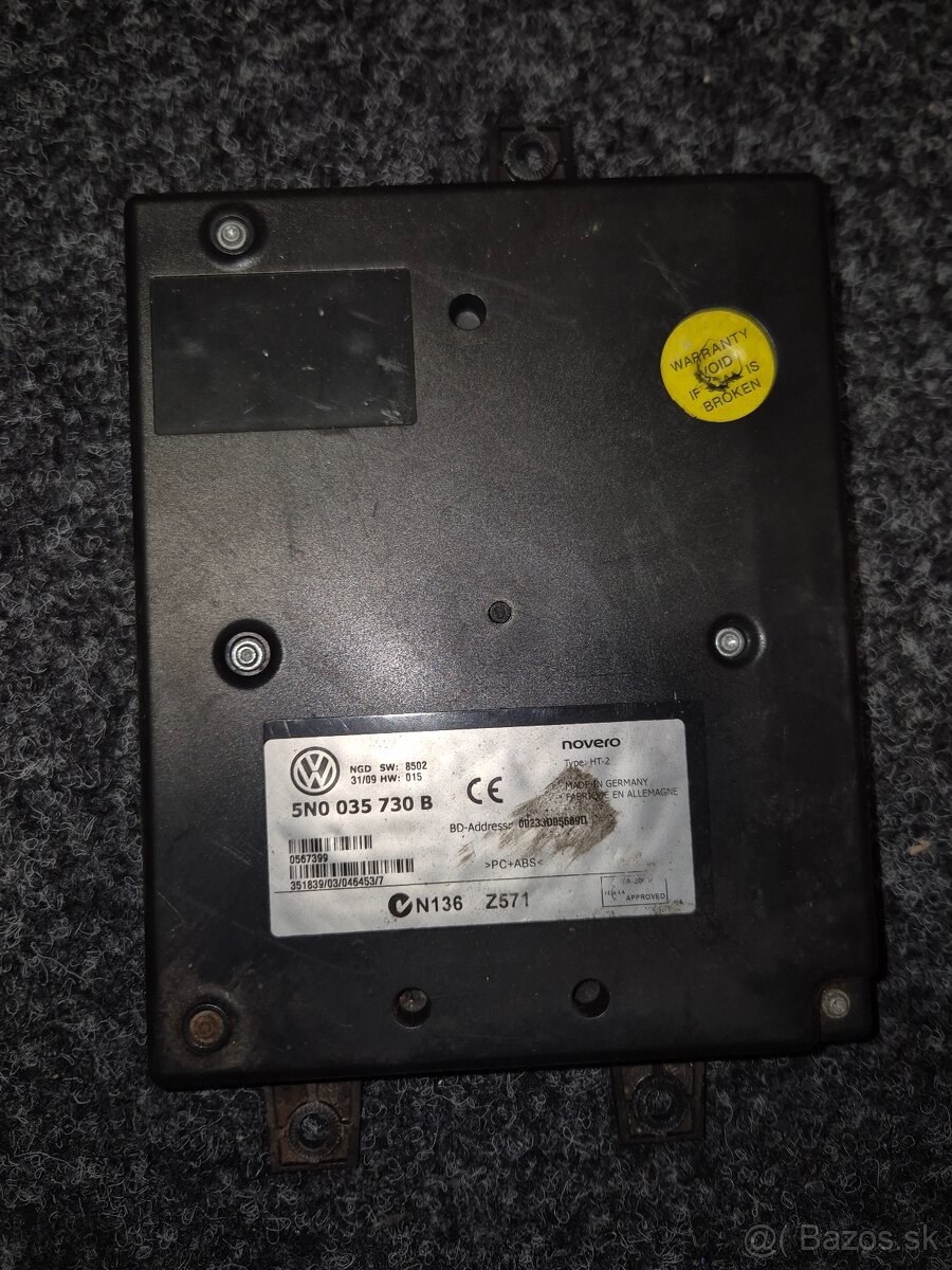 Riadiaca jednotka bluetooth Škoda, VW - 6