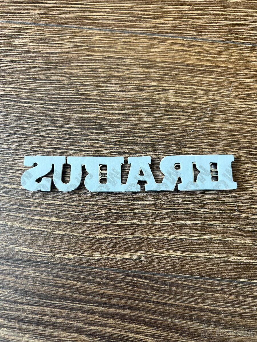 BRABUS logo znak pismena na kufor - 6