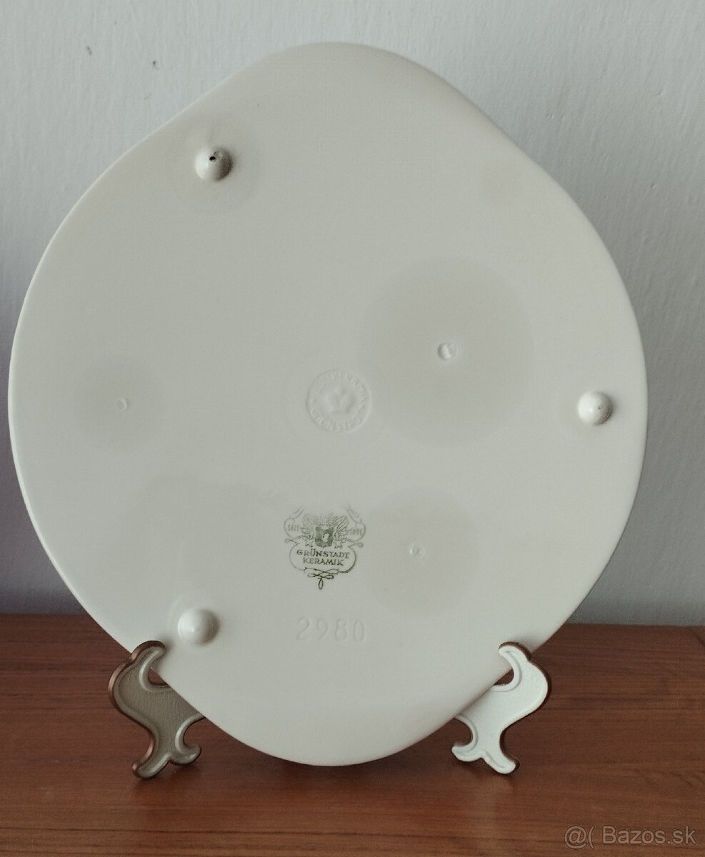 Keramický, servírovací podnos - 6