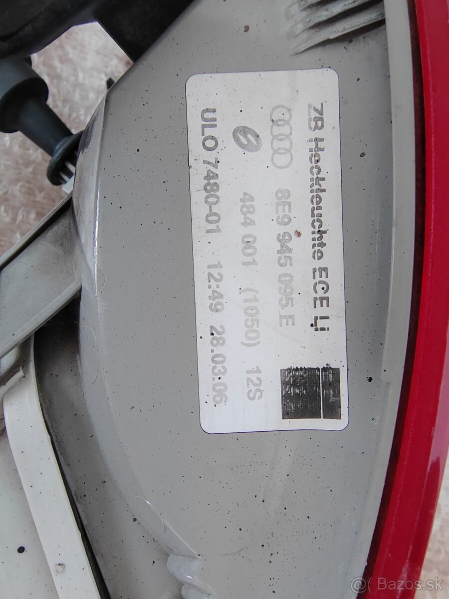 Audi A4 B7 combi zadné svetlá - 6