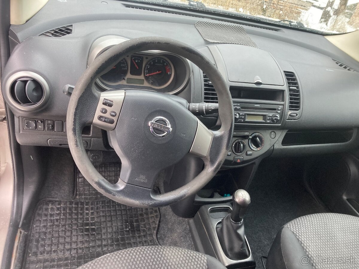 Nissan Note 1.4 65kw, 2007, nová stk, klima - 6