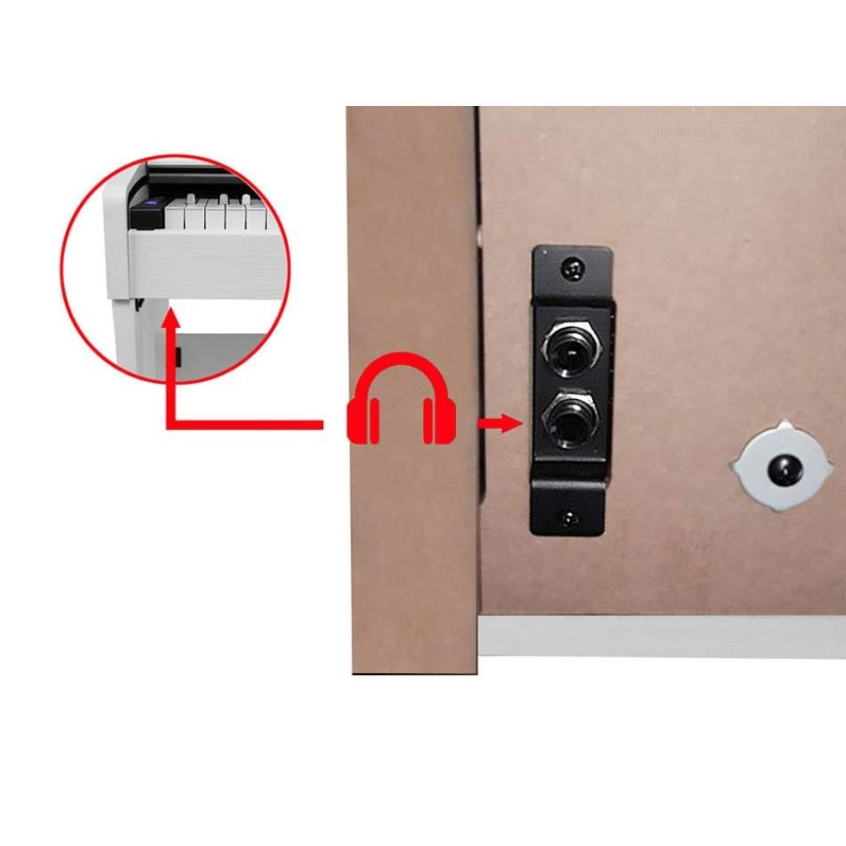 Biele digitálne piano zn Medeli - 6