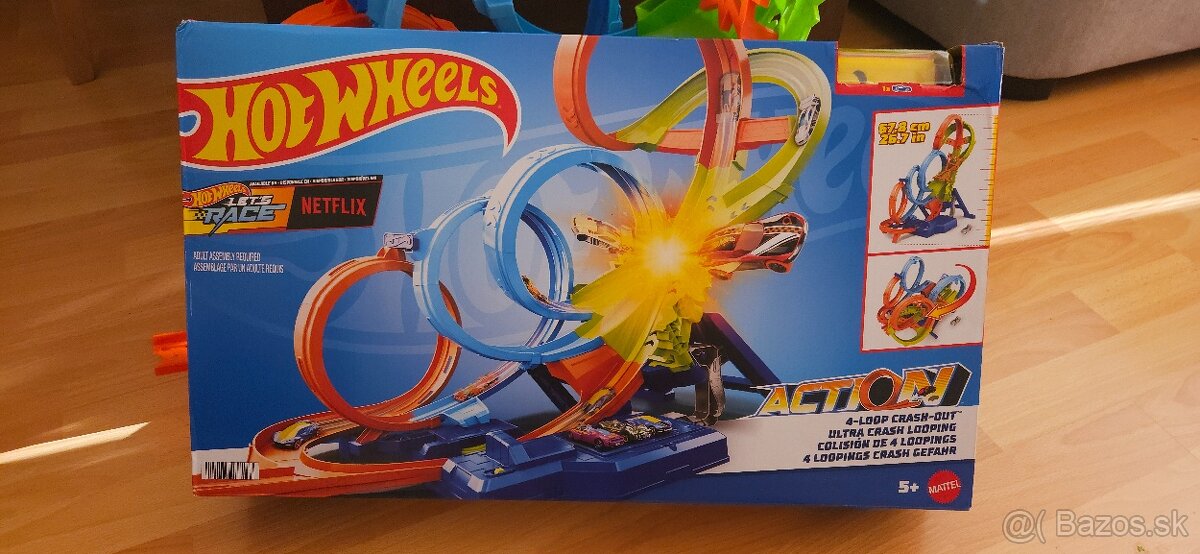 Hot Wheels – Dráha so štyrmi slučkami - 6