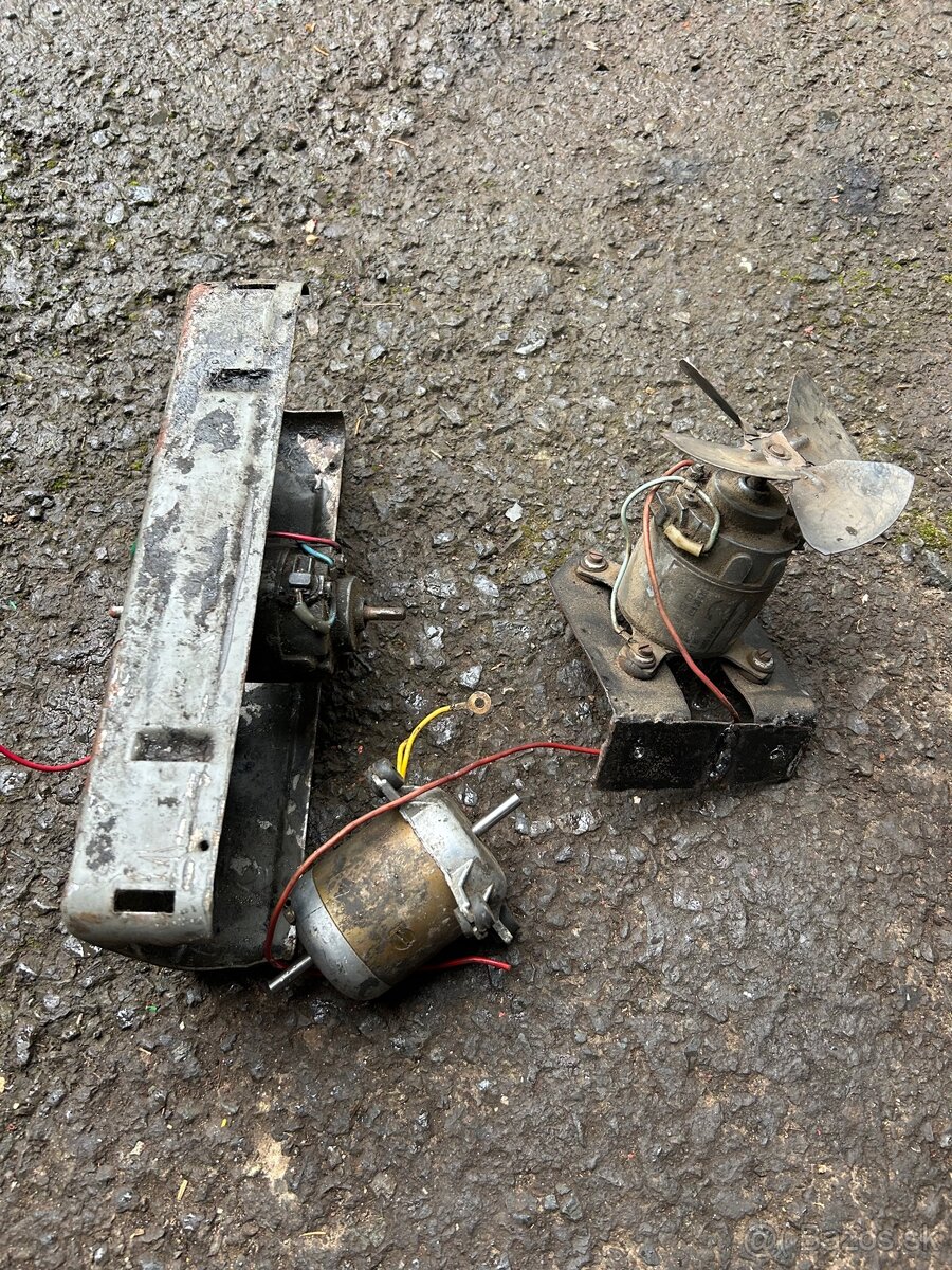 Motorčeky kúrenia, stieračov, na maják - 6