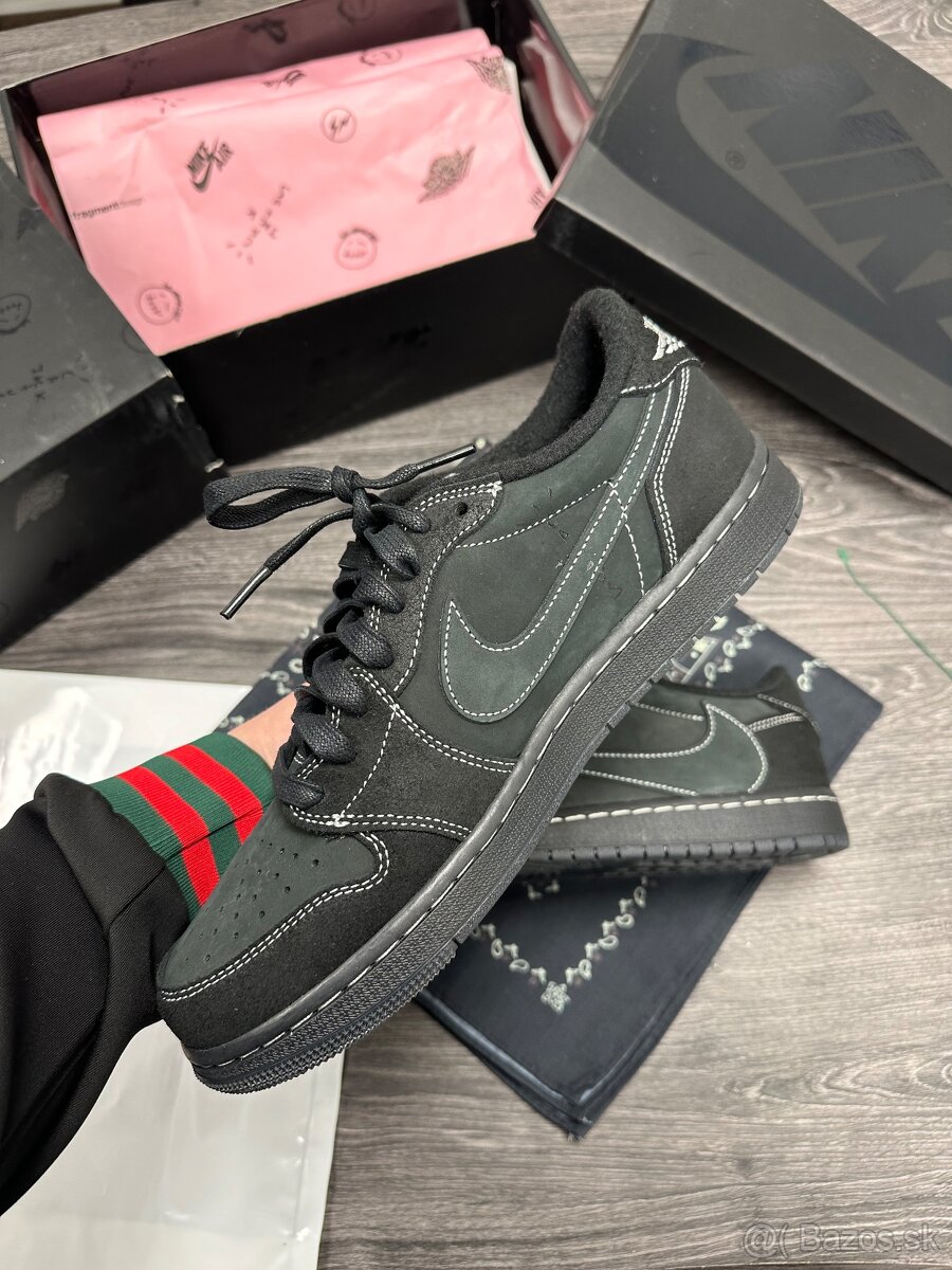 JORDAN 1 RETRO LOW OGTRAVIS SCOTT BLACK PHANTOM" - 6