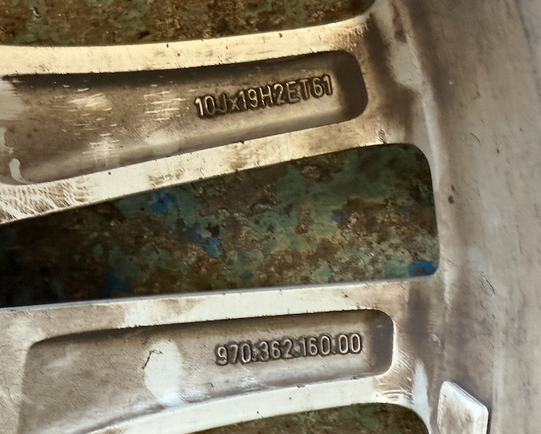 Originálna sada kolies Porsche R19 Panamera - 6