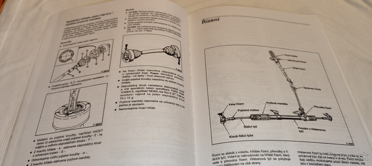 Ford Scorpio - příručka na opravy a údržbu - manuál - 6
