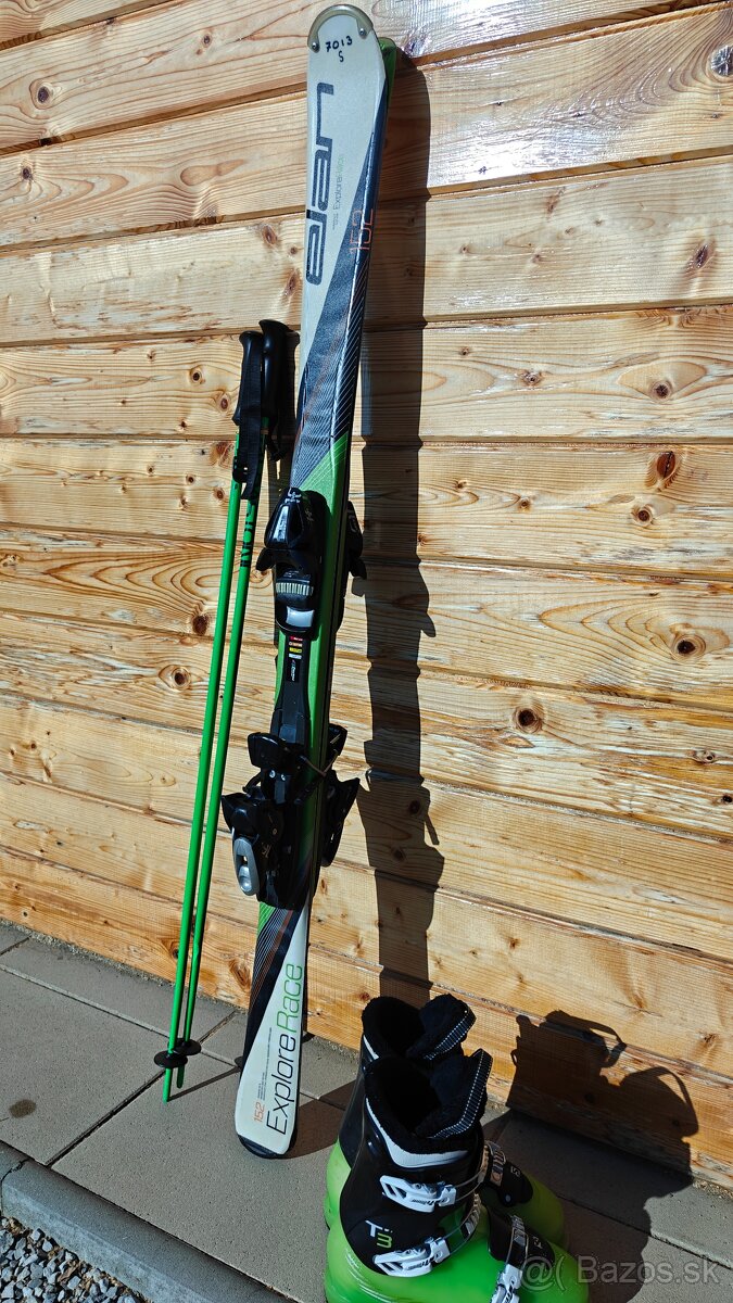 LYŽE ELAN EXPLORE RACE 152CM + SALOMON T3 26CM - 6