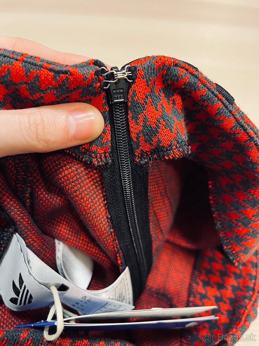 Adidas Originals Tailored červená sukňa XS - 6