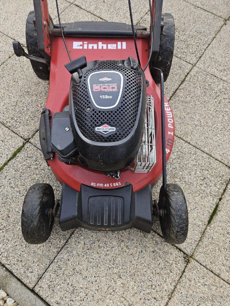 Predám použivanú kosačku einhell RG PM 48 S - 6