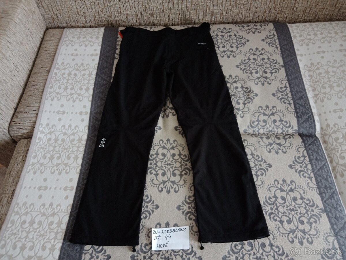 Nové dámske zateplené softshellove nohavice veľ.44 - 6