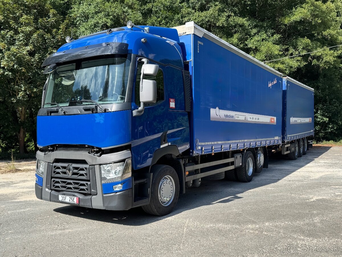 Renault T 460 + Schwarzmuller tridem 110 m3 2016 r.v. - 6
