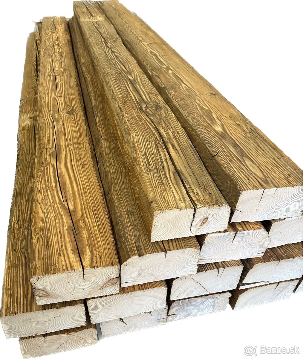 🌿 Staré ručne kresané hranoly – aj po kusoch 🪵 - 6