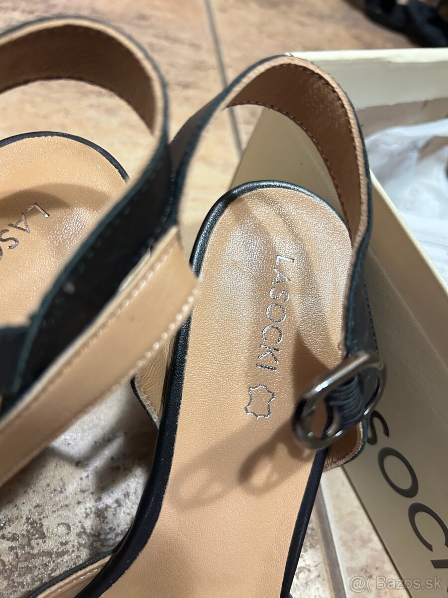 Kožené sandále v.38 Lasocki - 6