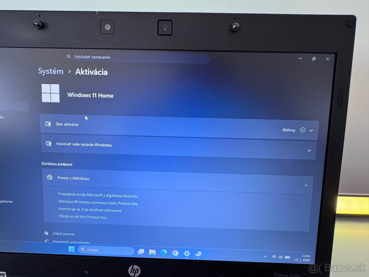 Notebook HP EliteBook 8440p vo vynikajúcom stave - 6