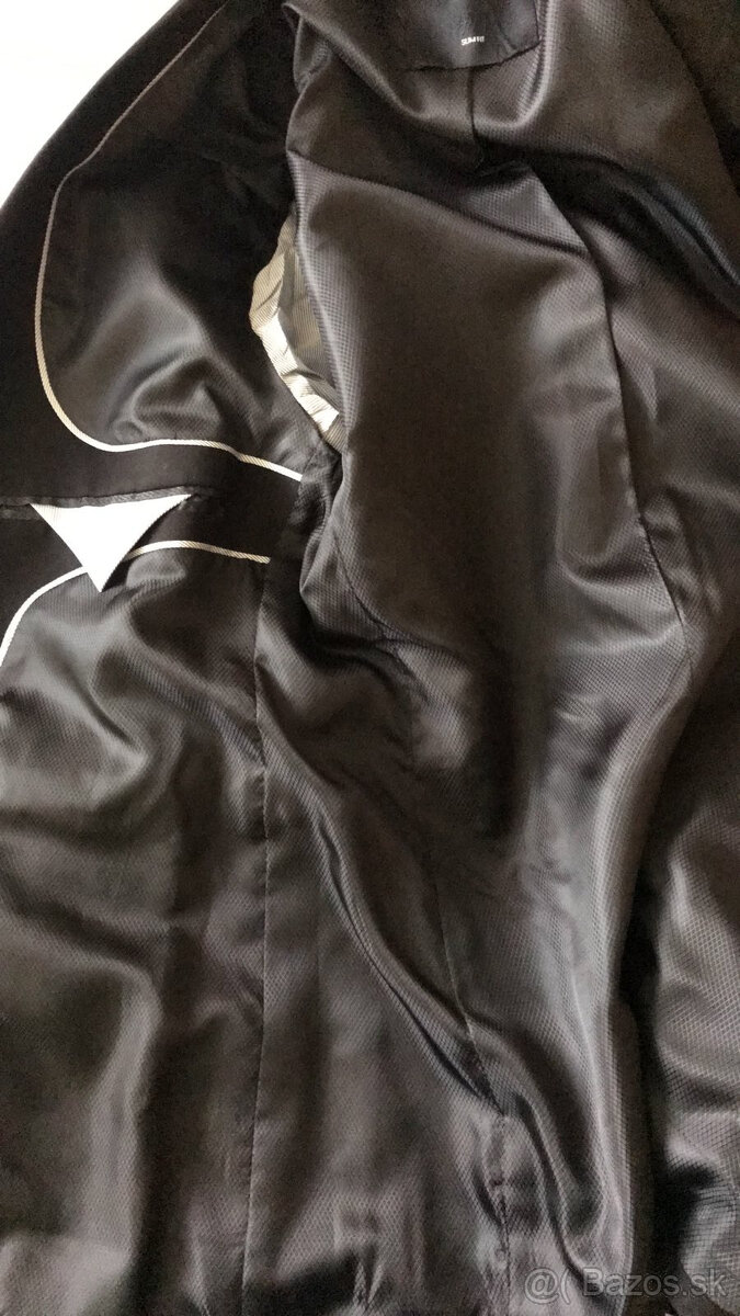Čierny oblek slim fit HM 170/175 (s vlnou) - 6