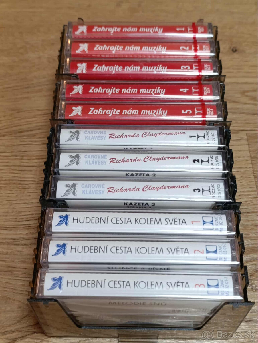 MC kazety - Sady rôzne - 6