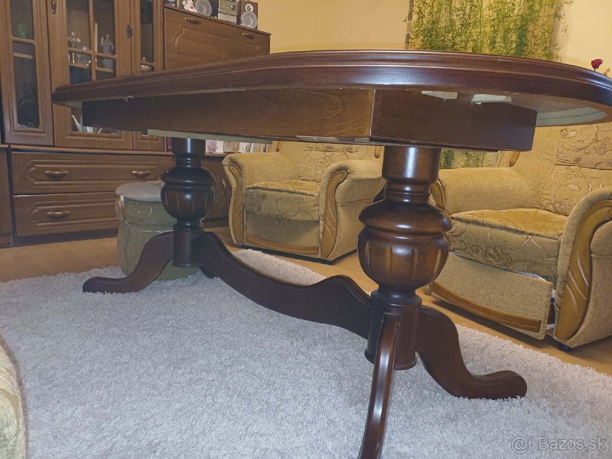 Predám dreveny masívny stôl. - 6