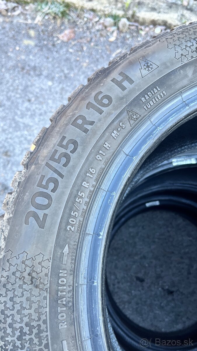 205/55 r16 zimné pneu - 6