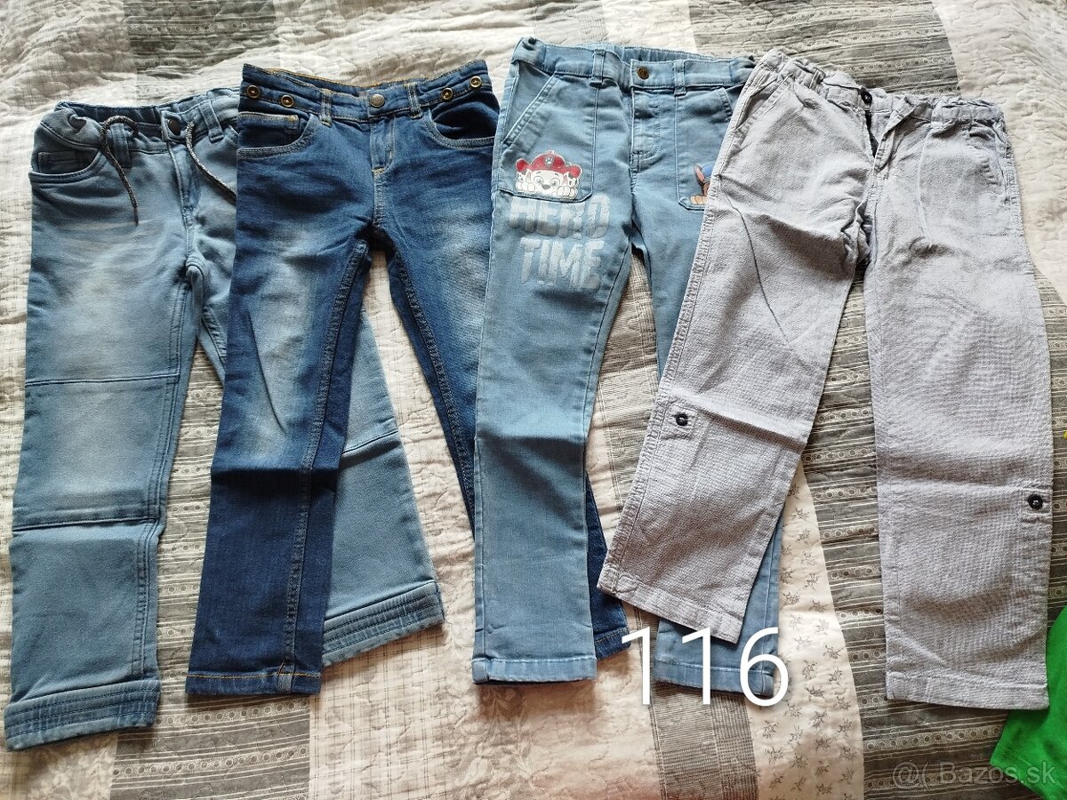 Balik oblečenia veľkosť 116 - 6