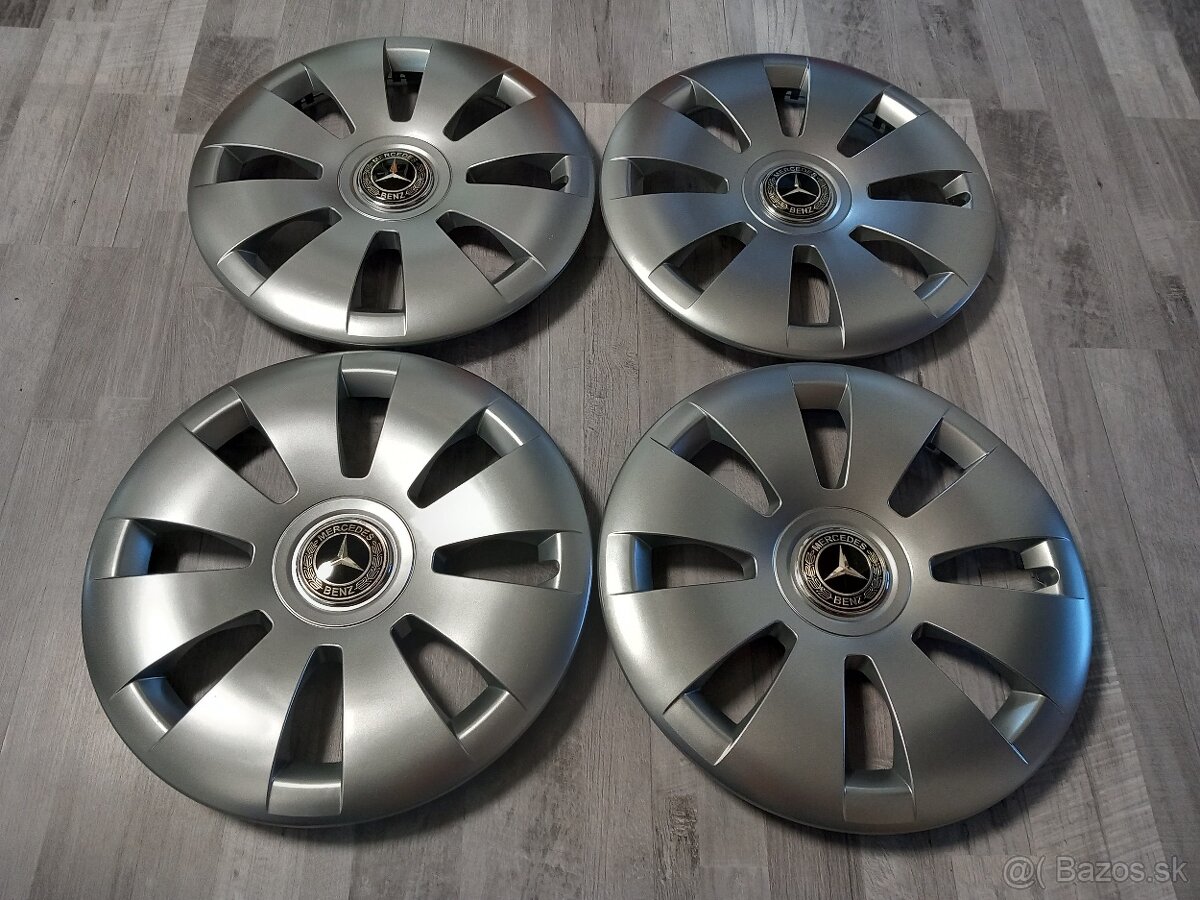 Puklice Mercedes, Sada Č.16, Nové - 6