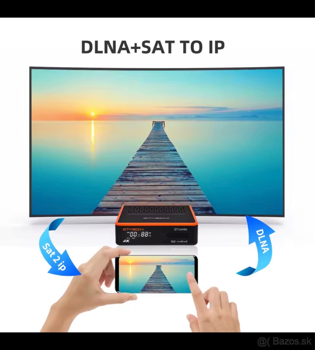 GTMedia GT Combo Tuner Android 9.0 2,4G/5G WiFi - 6