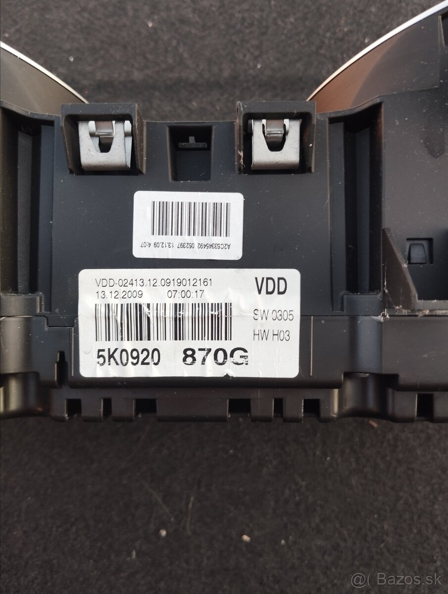 Budíky- Audi A6 C7,Octavia 3,Golf 6 - 6