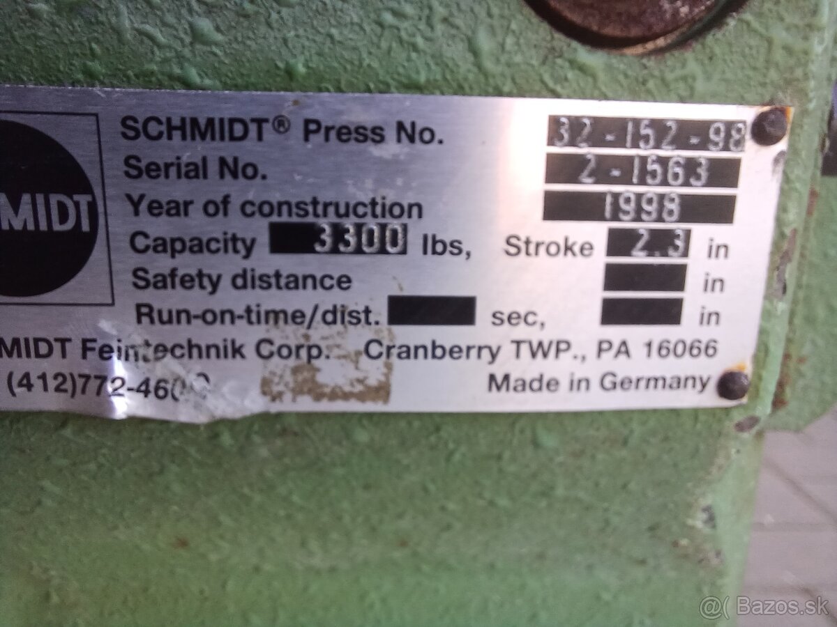 Pakovy lis -stolovy - 6