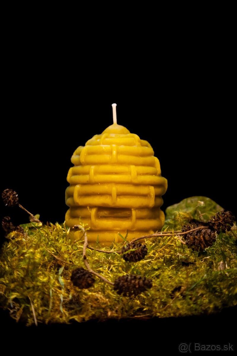 Sviečky zo včelieho vosku - 6