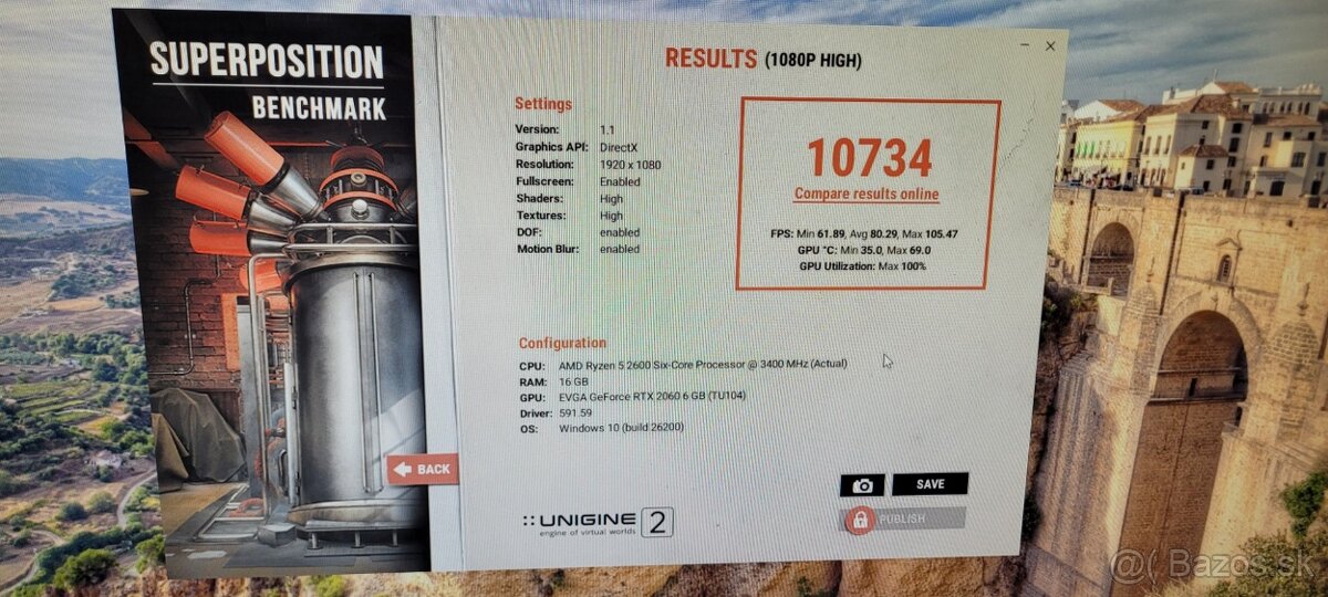 Predám PC vhodné na hry aj prácu / 100% stav - 6