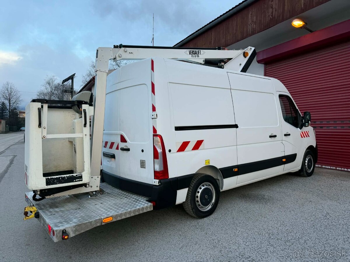 Renault Master 2,3 145 dCi plošina Versalift 12,5m - 6