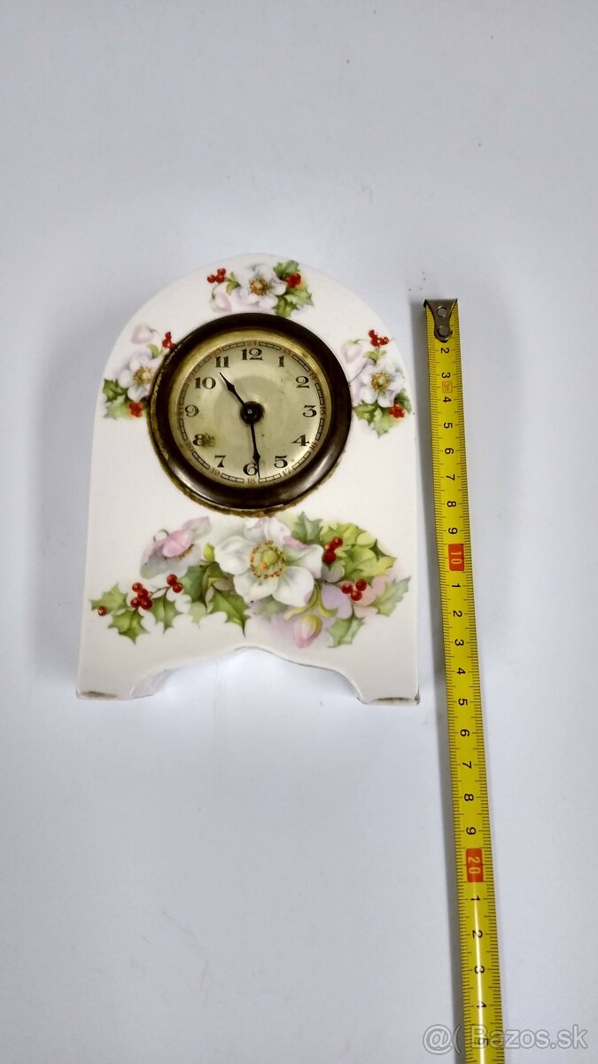 porcelánové hodiny - 6